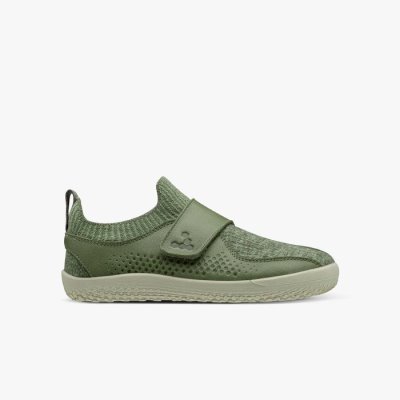 Vivobarefoot Primus Knit Wool - Sneakers Groen Kinderen - CAV702985